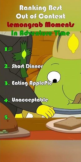RANKINGThe Best Lemongrab Moments in ADVENTURE TIME #adventuretime #cartoon #finn #shorts