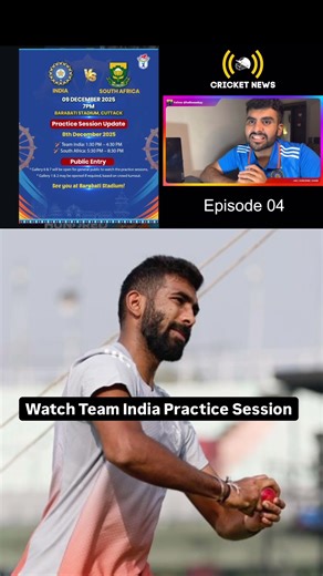 Watch Team India Practice Session For FREE