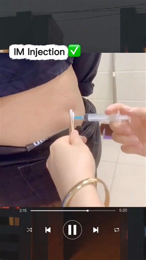 She Really Gives Painless Injections! #healthcare #nursing