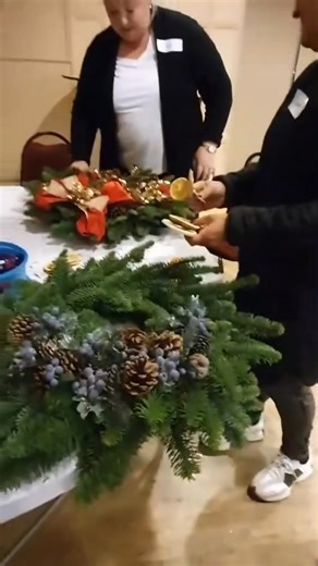 Our Christmas Wreath making workshops are one of our most popular in person classes every year. People travel from all over Ireland to attend and the number of returning participants increases every year We are now taking bookings for our wreath making workshop on Saturday 29th November in Templeogue Dublin send me an email for more details info@kaysFlowerSchool.com | Kays Flower School