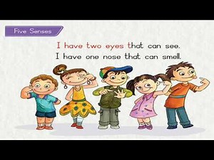 Five senses rhyme