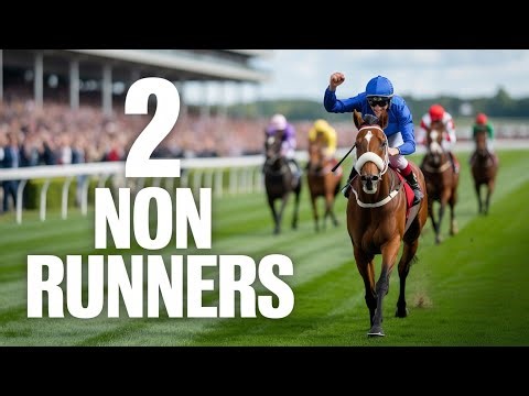 When Non-Runners Steal the Spotlight: One Horse Left to Carry the Day!"