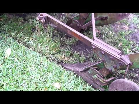 1950 John Deere model M 2 bottom plow