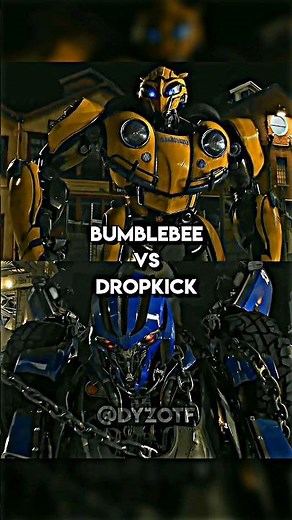 transformers Elimination Wheel (Part 8) - Bumblebee vs. Dropkick #Shorts