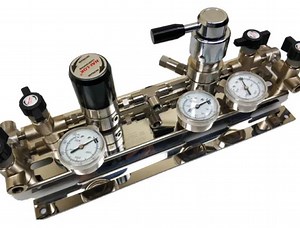 [Hot Item] Nai Lok High Pressure Stainless Steel Semi-Automatic Gas Control Panel Changeover System