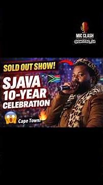 Sjava shuts down GrandWest Arena with a SOLD OUT 10-Year Celebration! 🇿🇦🔥