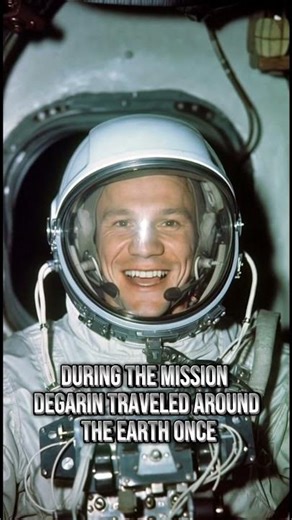The First Human in Space (1961) 🚀🌍 #didyouknow #facts #freedom #historyshorts #ushistory
