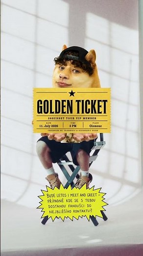 Sofian Medjmedj: Vidíme se na 26SUNSET TOUR! #showtime
