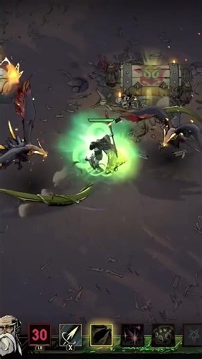 How strong Merlin power critical! #ravenswatch #gaming #indiegame #merlin #roguelike