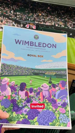 Strict rules of the Wimbledon Royal Box 🎾