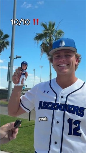 Baseball Athletes React to Their Custom Bobbleheads