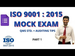 20 QA on ISO 9001:2015 Latest Quality Management System| MockTest/Exam_ link in Description|Part1