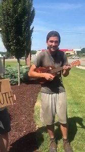 9.5M views · 90K reactions | Never judge a book by its cover. A viewer took this video of a pair of hitchhikers in Troutman. He asked them to sing his father's favorite song, "Wagon Wheel". And boy did they deliver! STORY: https://on.wcnc.com/2u1BovN | WCNC Charlotte | Facebook
