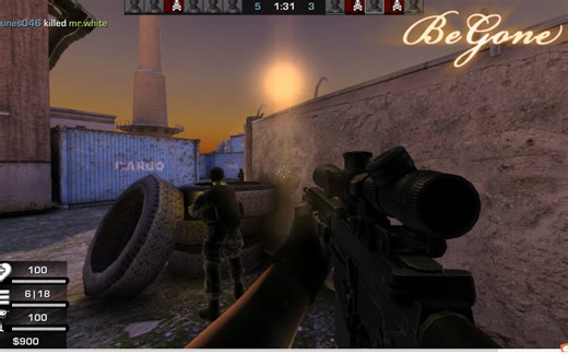 网页良心FPS游戏：Begone