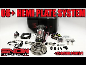 Your Hemi NEEDS This!!! Snow Performance's 2008+ Hemi Water Methanol Plate System!