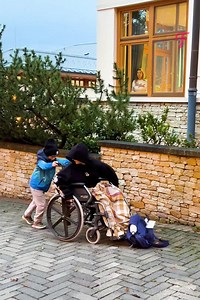10K views · 90 reactions | She forgives the boy because he was helping a disabled child | Fabiosa Hearty | Facebook
