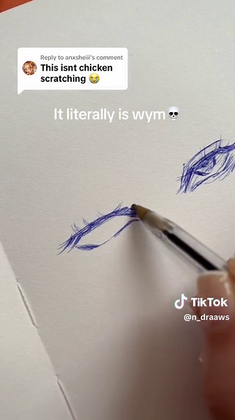 Chicken Scratch Sketching: Creative or Unrecognizable? #Sketch