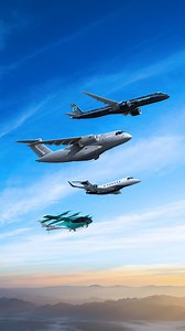 55 years ago, we decided the skies would not be our limit. With passion and determination at our core, Embraer has become one of the largest aerospace manufacturing companies in the world. Our history is full of dreams come true and challenges overcome. Motivated by genuine passion for what we do has led us to discover new perspectives and arrive at solutions that bring excellence, innovation, and the best performance to each of our customers and partners. We are moved by challenges. We are Embr