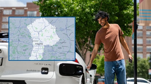Driverless Uber rides now operating in Atlanta; here's where