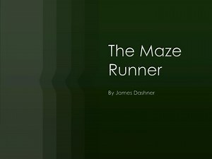 The Maze Runner - SlideServe