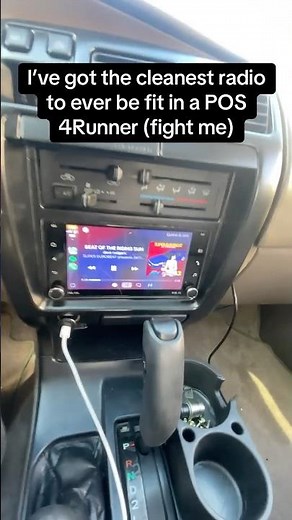 See How I Fabricated this Head Unit in the 3rd Gen 4Runner - See the Full Video!