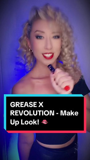Sandy Grease Makeup Tutorial with Revolution Products