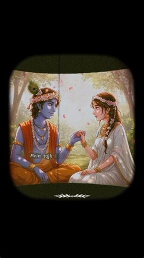 Key Tery Bina Jeena Mumkin Nahi ✨💗 Radhe Krishna Status | #radhakrishna #love #shorts.