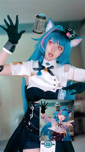 Kleiner Pixel on Instagram: "I tried recreating Mint’s different emotions.. this was honestly way too fun haha #mintcosplay #cosplay #nevernesstoeverness #nte"