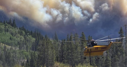 Summit County fire in Uinta Mountains forces evacuations, road closures