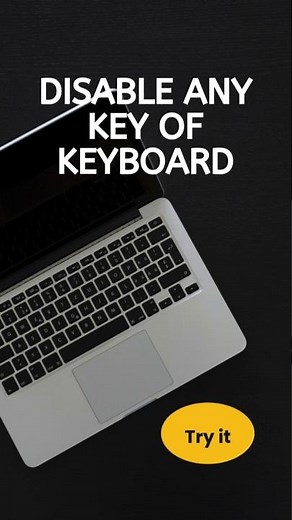 Disable any key of laptop keyboard | कीबोर्ड की किसी भी की को बंद करें #keyboard #mouse #shorts