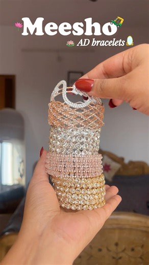 AD Bracelet Haul from Meesho 💎✨ | Premium Look Artificial Jewellery on Budget #ADBracelet
