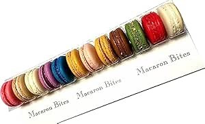 Macarons - Mixed Box of 12 French Macarons, Gourmet Cookie Gift Box, Macaroon