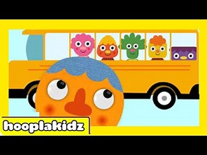 The Wheels On The Bus Noodle & Pals Songs For Children with hooplakidz music