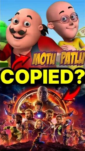 Moti Patlu Copied Scenes For Avengers Infinity War??😲 #shorts