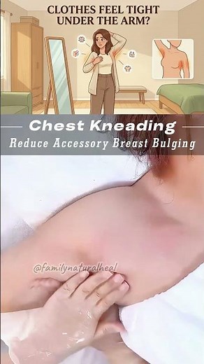 Quick Underarm Massage Easing Side Chest Soreness