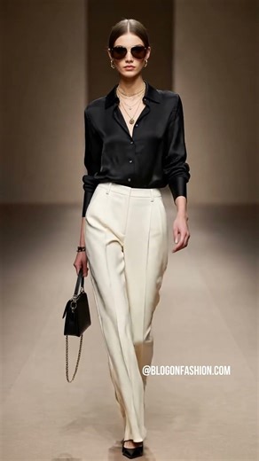 Top Blouse & Trouser Outfits That Look Expensive in 2026 | Women’s Fashion Trends #shorts