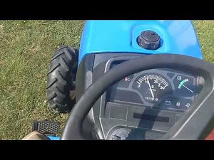 SOLD NEW HOLLAND TC24D tractor Demo Drive