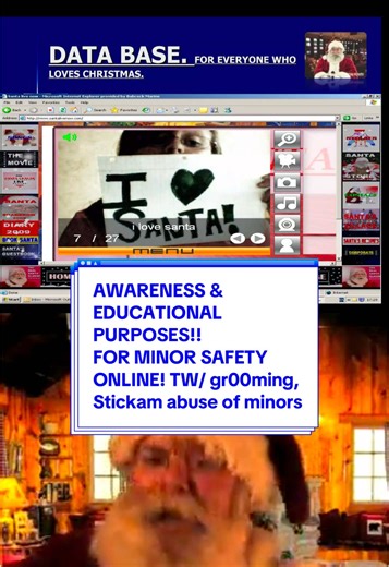 FOR AWARENESS AND EDUCATIONAL PURPOSES ONLY!! Keep kids safe!! No bullying or harassment. We survived Stickam, we’re allowed to share our experiences. Especially when kids are still in danger and stickam is back, but somehow even worse than before! #isurvivedstickam #minorsafetyawareness #minorsafety #groomingsurvivor #abusesurvior #csasurvivor #csaawareness #csasurvivors #Christmas #Navidad