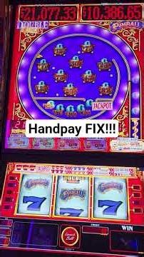 Pinball handpay fix #gambling #money #slot #casino