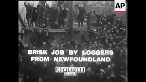Newfoundland Loggers At Work | Welcome To Then & Now Newfoundland & Labrador