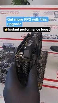 Get an instant boost in fps with this upgrade #pcbuild #gaming #pcgaming #minecraft #shorts #roblox