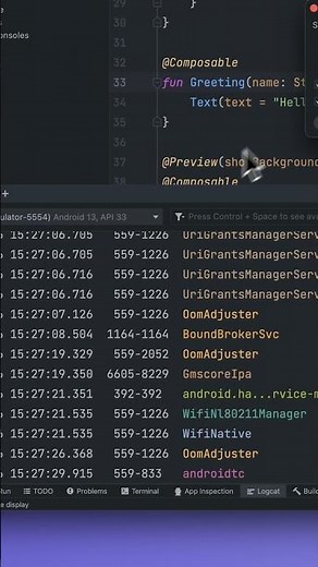 Enregistrer une vidéo de l'écran d'un téléphone ou de l'émulateur Android 📸 Mini-tuto #shorts