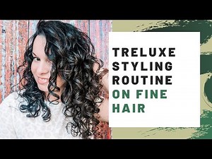 TreLuxe Styling Routine With Hi! Definition Gel On Fine Hair