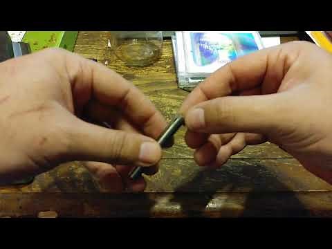 How to Make a DIY One Hitter Dugout Chillum Taster Pipe Hack!
