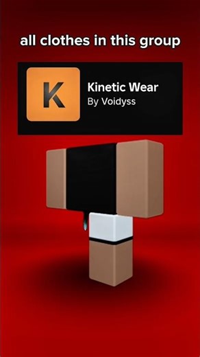 Join Kinetic Wear #roblox #robloxclothing #robloxclothes #robloxclothinggroup