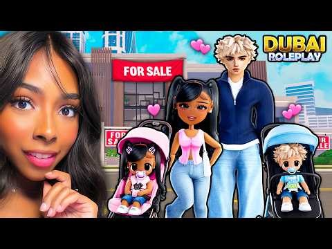 REALISTIC FAMILY GOES HOUSE SHOPPING IN DUBAI RP ⭐ (Dubai RP)