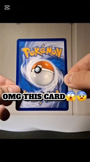 OMG THE CARD😱😨 #pokemon #pokemoncards #pokemontcg