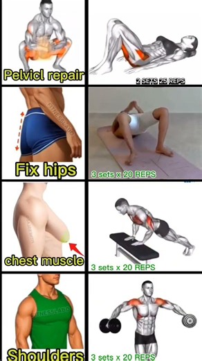 Only 10 Minutes Daily – Fix Hips, Chest & Shoulders Fast#ChestWorkout #Forearms #HipFix #ShoulderDay