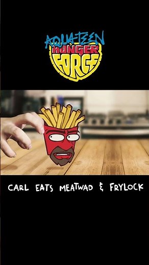 Carl eats Meatwad and Frylock - ATHF #shorts