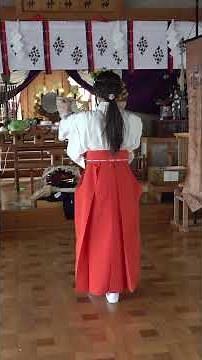 北海道松前町・清部八幡神社【松前神楽奉奏】鈴上舞（令和8年）vol.5 #北海道松前町 #清部八幡神社 #松前神楽